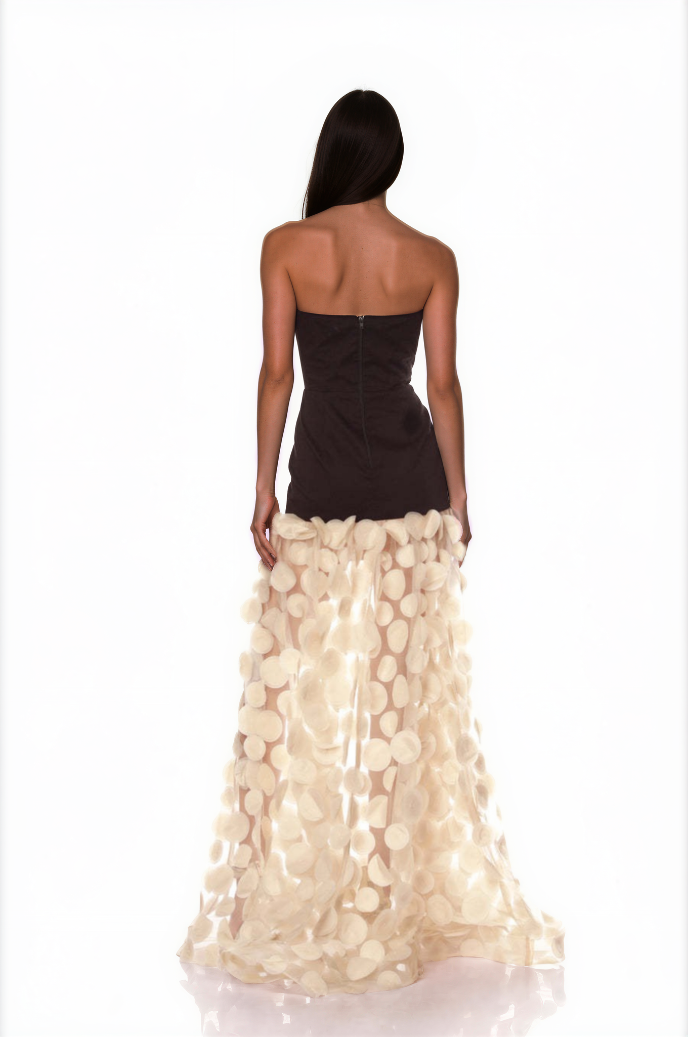 White Midnight Noir Dress