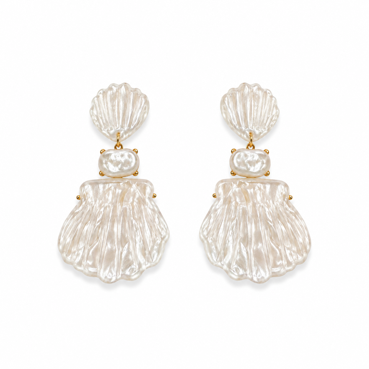Aphrodite Shell Earrings