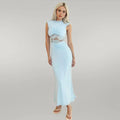 Elara Blue Dress