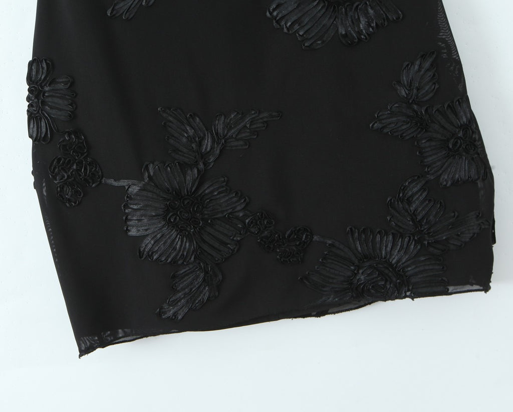 Raven bloom mini dress