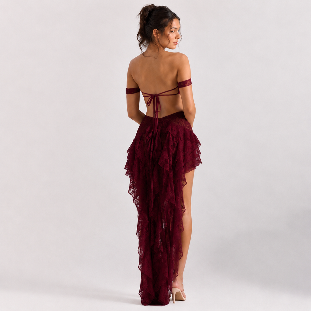 Scarlet Lace dress
