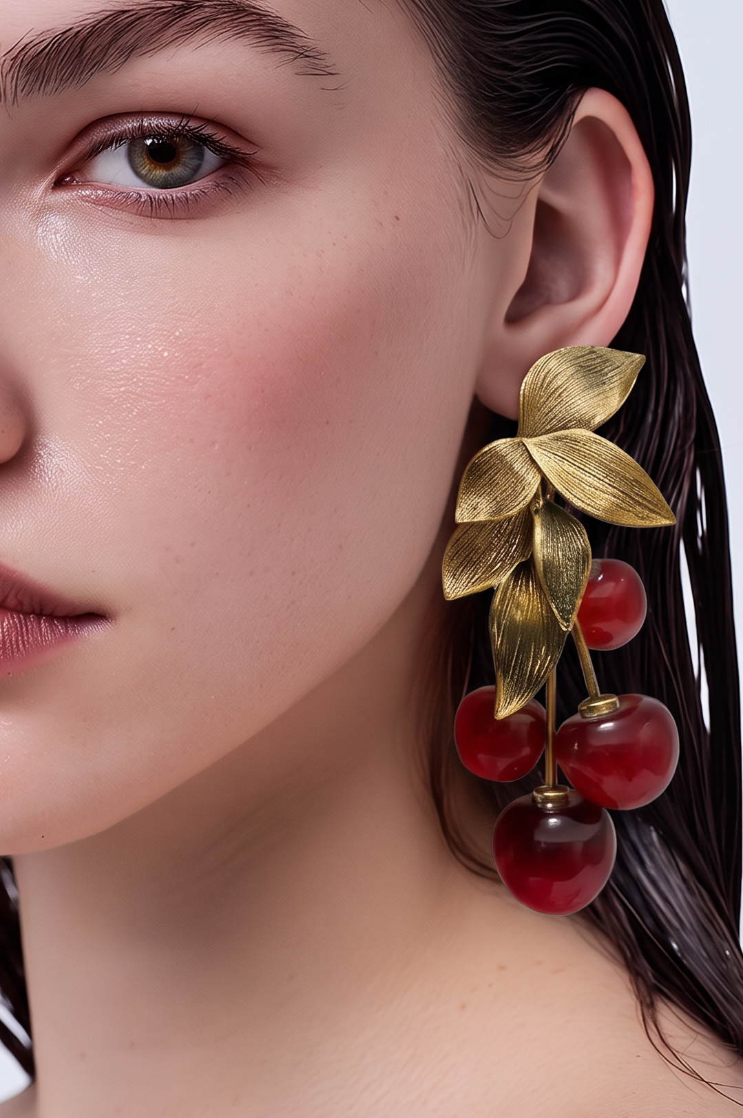 Dolce cherry earrings