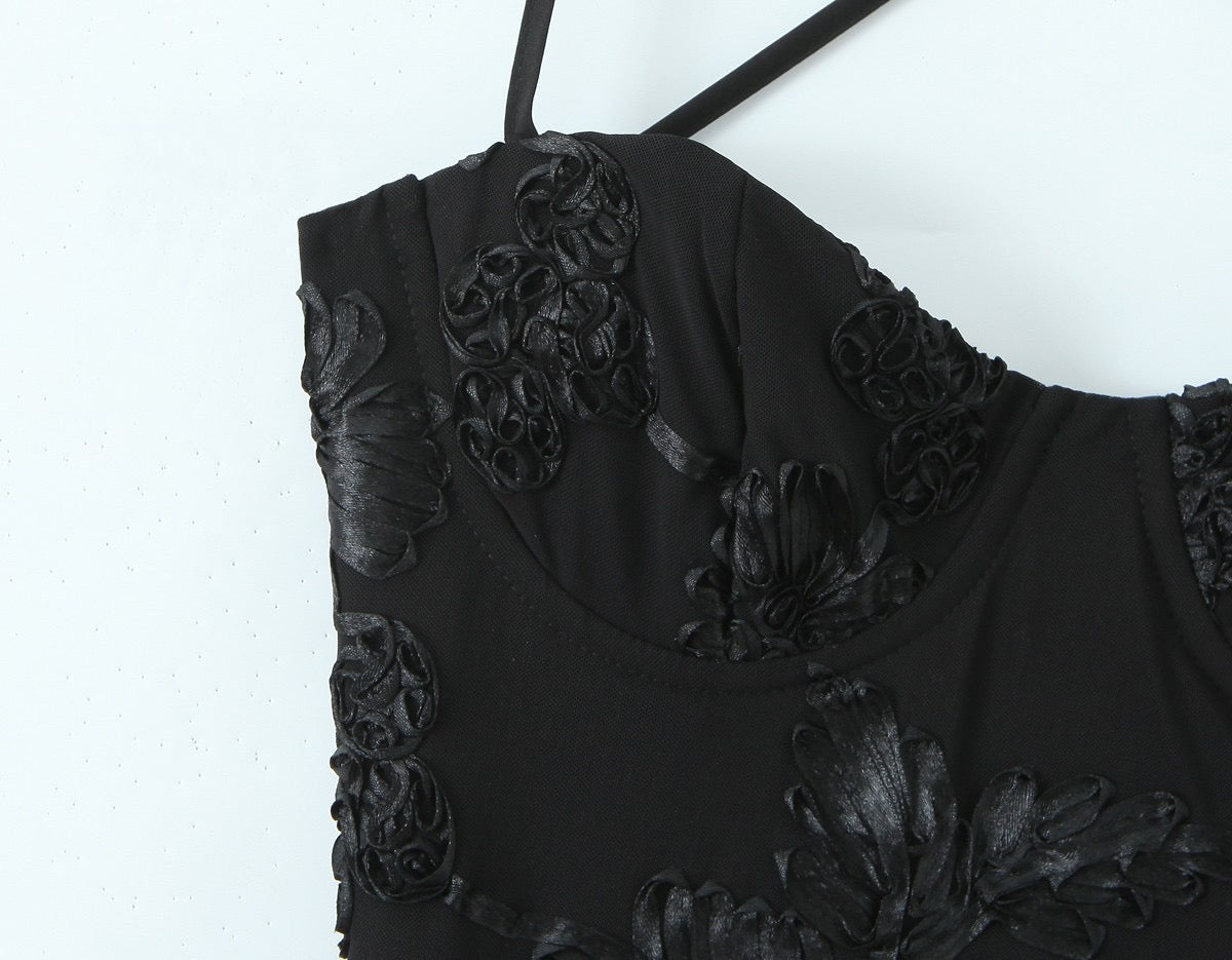 Raven bloom mini dress