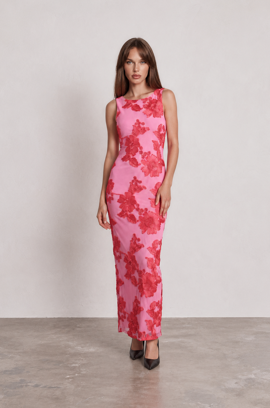 Amara Floral Maxi Dress