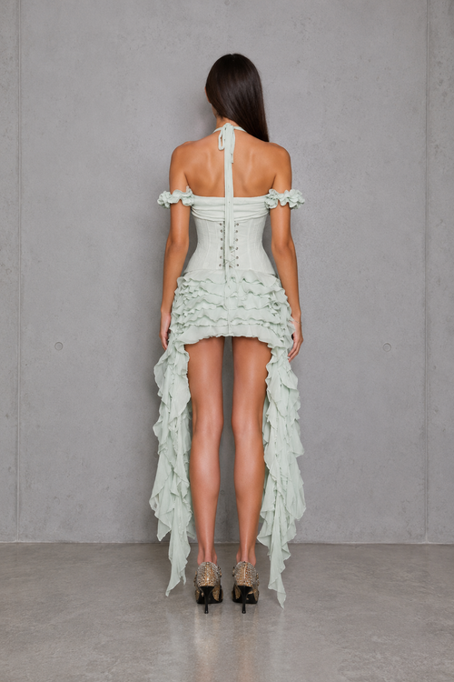 Celeste Ruffle Dress