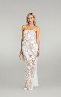 Elodie White Dress