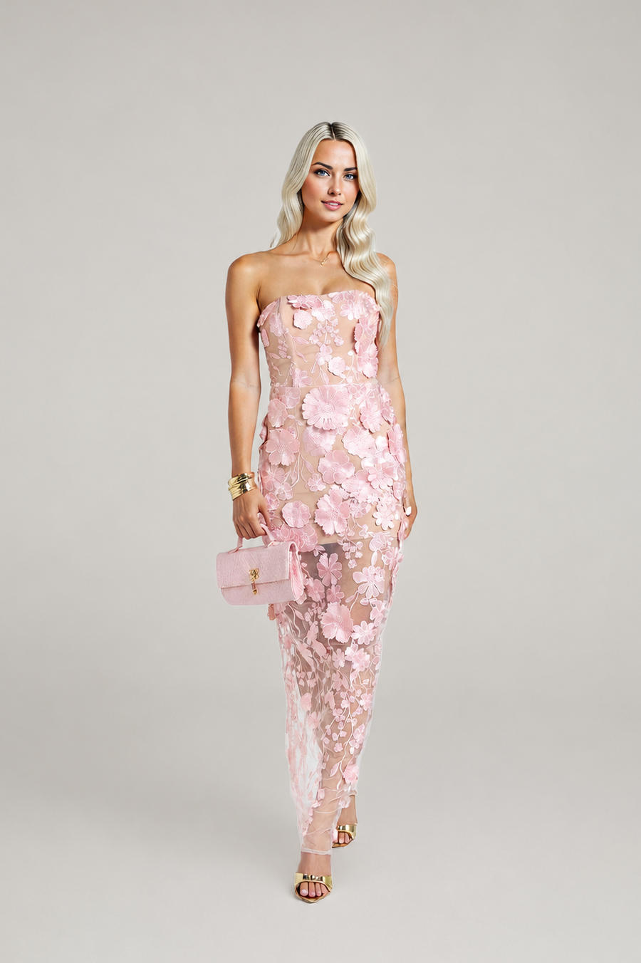Elodie Pink Dress