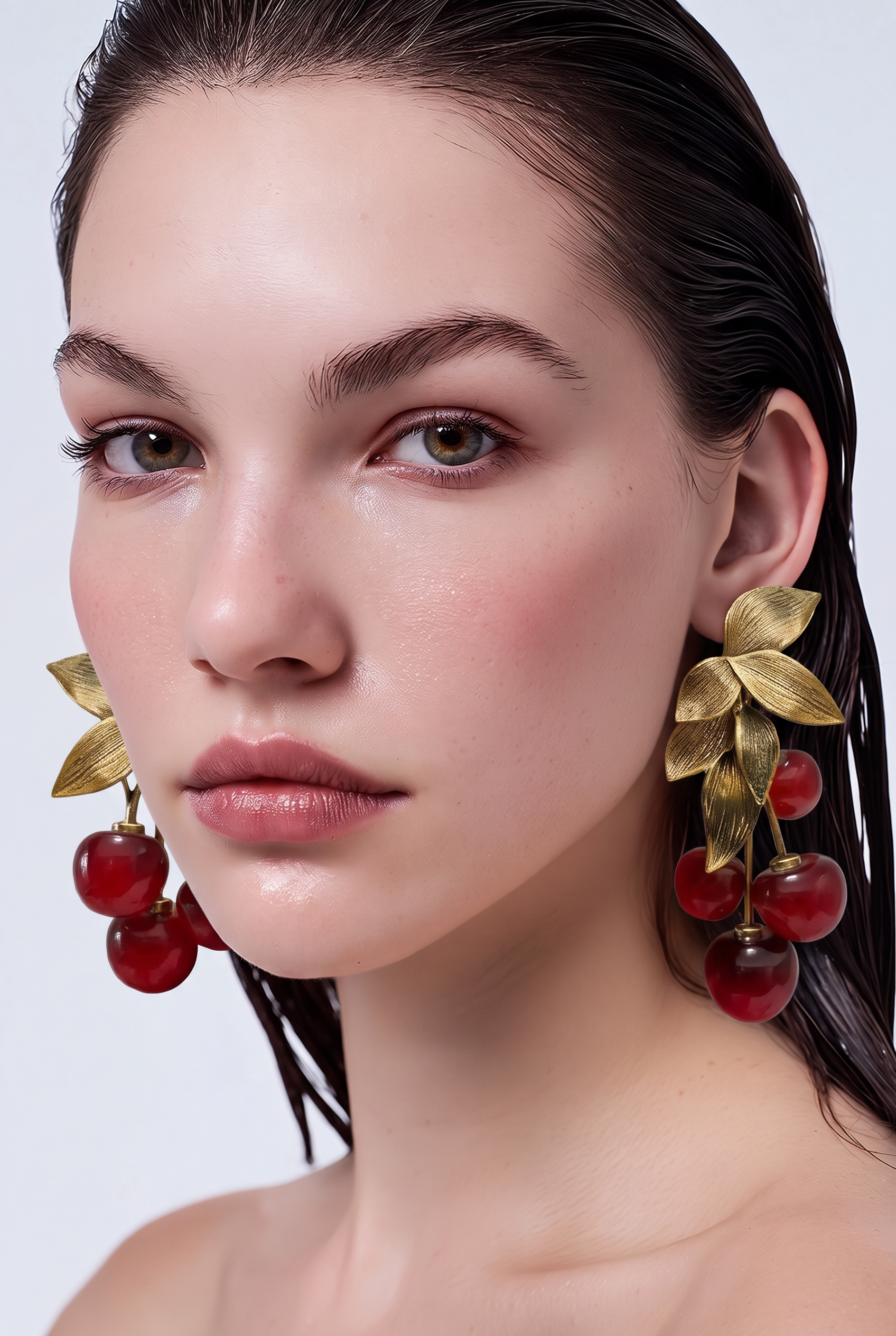 Dolce cherry earrings