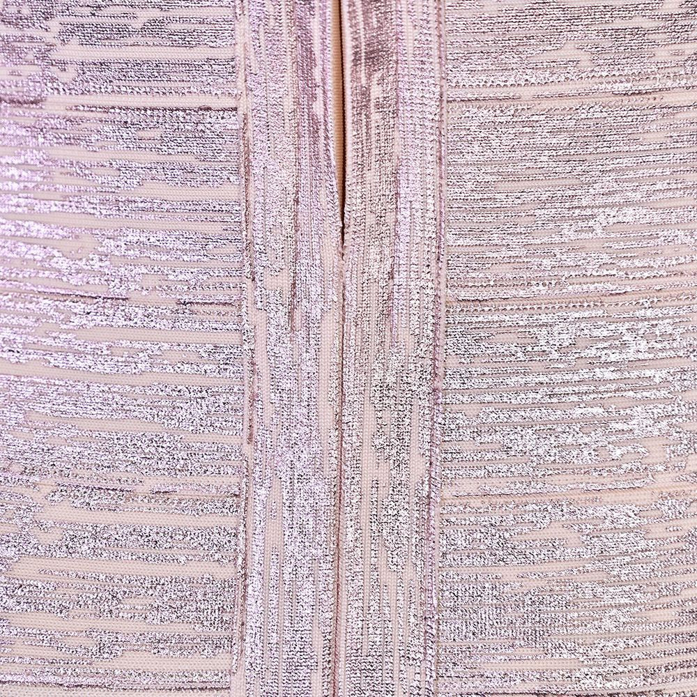 Rose Gold Mini Dress