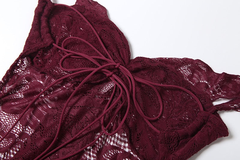 Scarlet Lace dress